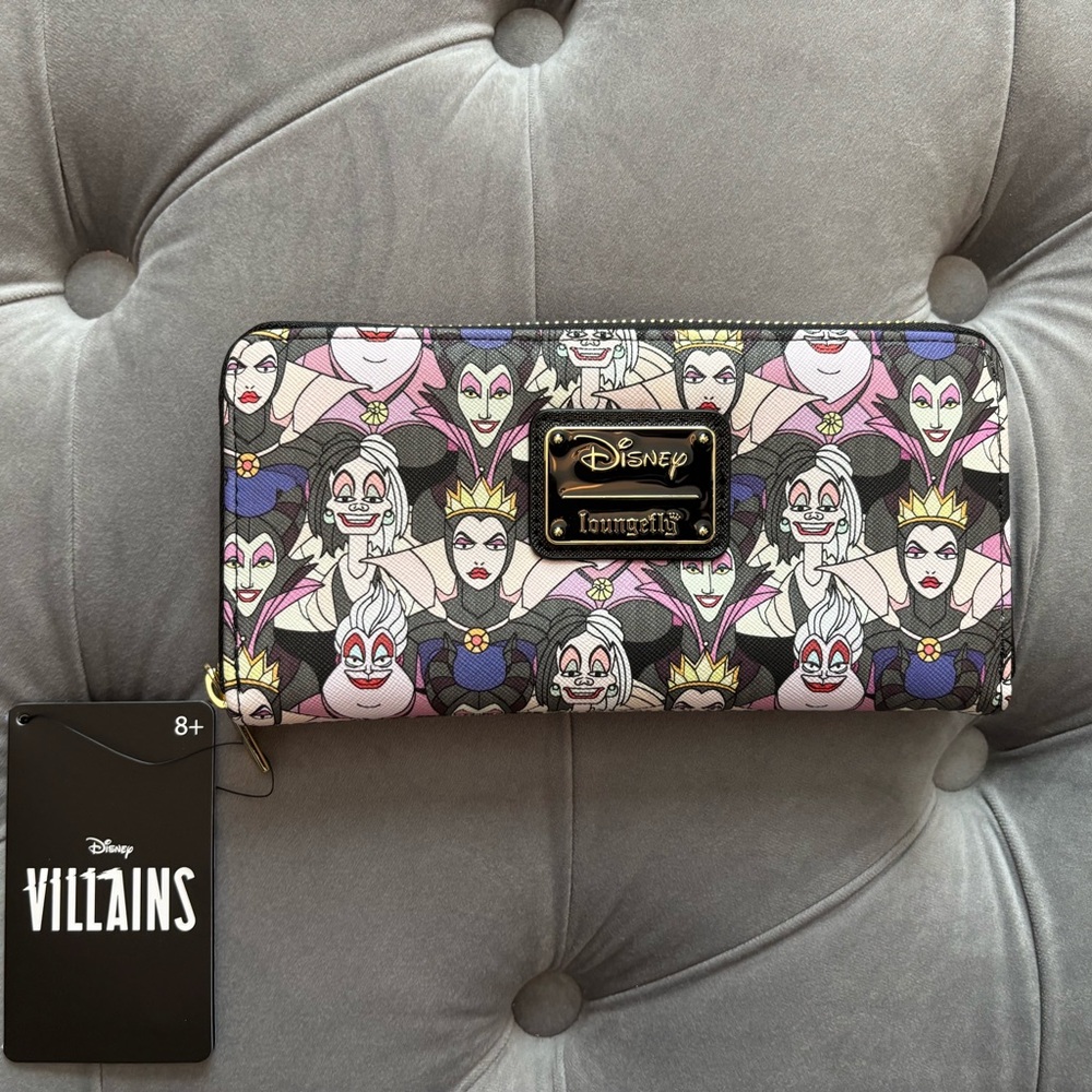 Loungefly Disney Villains Multicolor Wallet